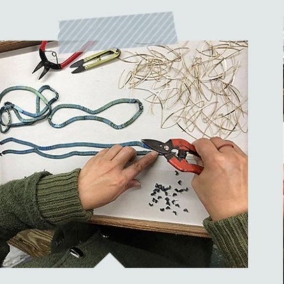 BOGO Chevron Hematite Earrings - Picture 7 of 7